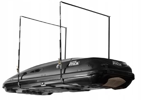 QLS Deckenhalterung für Dachbox Tragkraft bis 50 kg Deckenlift Carportlift