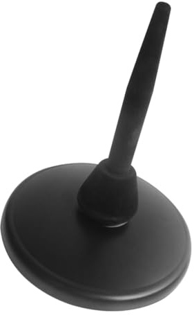 Alipis Supporto per Flauto e Clarinetto Nero in Ferro Portatile Base Circolare e Stabilità Migliorata per Strumenti a Fiato Uso Interno ed Esterno