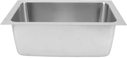Acouto Lavello in Acciaio Inossidabile a Vasca Singola, Acciaio 304, Design Salvaspazio, Ideale per Barche e Veicoli 13,39x8,27 Pollici, Resistente e Facile da Pulire