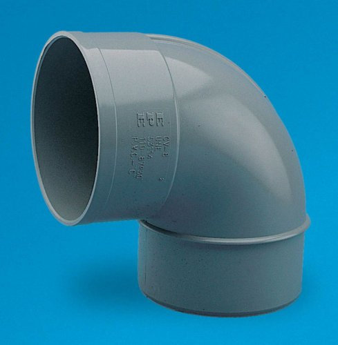 Adequa des systèmes de gouttière – Coude PVC 87.5 Cs-8 mâle-femelle Diamètre 90