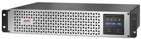 APC Smart-UPS 750VA Lithium Battery UPS with SmartConnect, SMTL750RM2UC, Pure Sine Wave, Short-Depth 120V Uninterruptible Power Supply