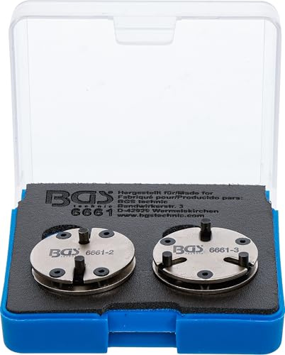 BGS 6661 | Bromskolv-återställningsadapter-sats | universal | med 2 & 3 stift | 2 delar