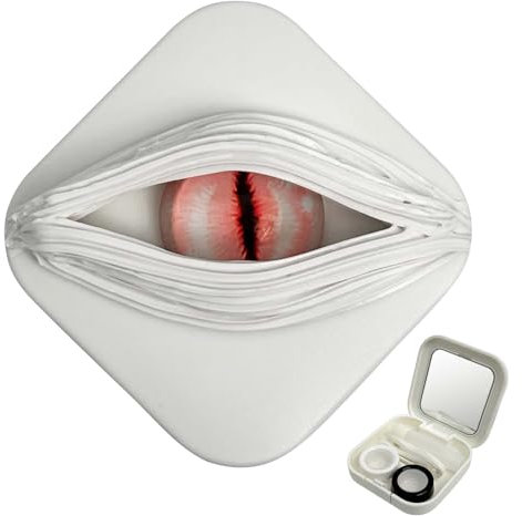 UpaClaire Contact Lens Case Color Contact Lens Removal - Light of Eye