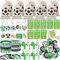 Fußball Mitgebsel Kindergeburtstag Junge Party Mitgebsel Kinder Fußball Flipperspiel Luftballon Jutebeutel mit Kordelzug Trillerpfeife Armband Schlüsselanhänger Fussball Deko Geburtstag Mitgebsel