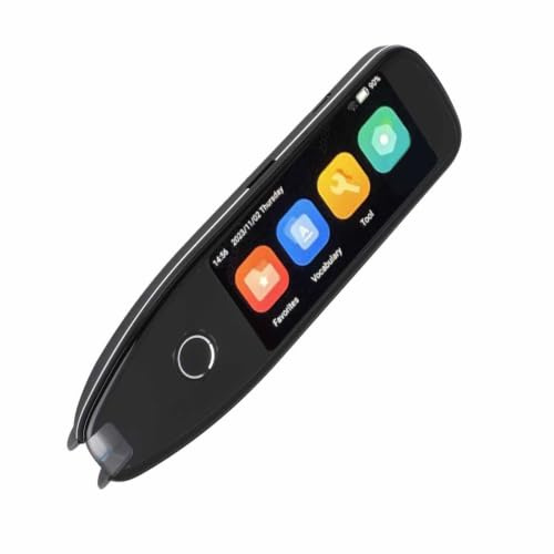 Bewinner Stylo de Traduction Intelligent, Traducteur Vocal en Temps Réel de 134 Langues, Stylo de Numérisation Hors Ligne avec écran Tactile de 3,5, Traducteur AI pour l'apprentissage des Voyages
