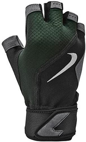 Nike Gants de Fitness Premium pour Homme Noir/Fluo/Noir/Blanc Taille L