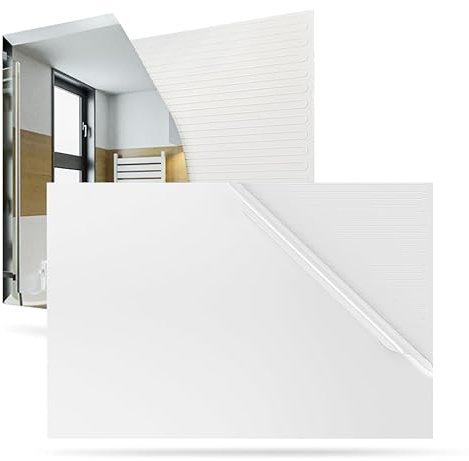 Pellicola Riscaldante Antiappannamento Termofol 230V per Specchio da Bagno - Tappetino Riscaldante Elettrico Anti-Umidità - Ideale per Specchi - Rettangolare - 70x90 cm(108W)