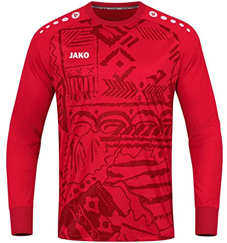 JAKO Herren Torwart-Trikot Tropicana (Langarm), Sportrot, L