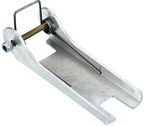 PATIKIL 3,8 Pollici Gancio Sicurezza Chiusura Kit, Metallo Traino Ricevitore Gancio Sostituzione per Forcella Gancio Rimorchio, Argento