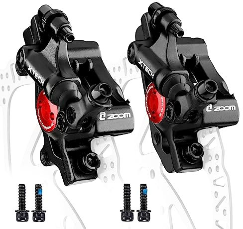 Hydraulic Disc Brake Calipers, HB-100 Line Pulling Bike Disc Brake Caliper Set Front and Rear,for MTB Bike, E-bike, Folding Bike
