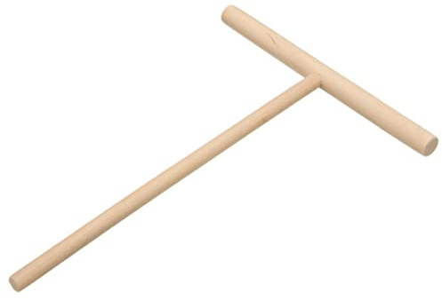 Zerodeko Homemade Crepes Pancakes Wood Crepe Spreader Dough Distributor Wooden Kitchen Tool Skillet Accessory
