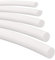 Stubotar Silicone Foam Seal Strip Dia 5mm x 5M Long, Round Solid Sponge White Strip Soft Durable for DIY, Seal, Foam Tubing