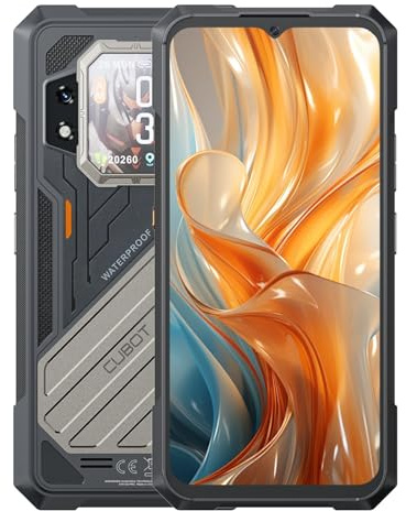 CUBOT KingKong X PRO 5G 24GB RAM + 256GB ROM - Smartphone 6.72 FHD+ 144Hz, Camera 100 MP, Batteria 10200mAh, Android 14, Dimensity 8200, Nero.