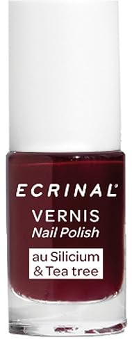 Ecrinal Silicium + Tea Tree Varnish 5 ml - Red Cherry
