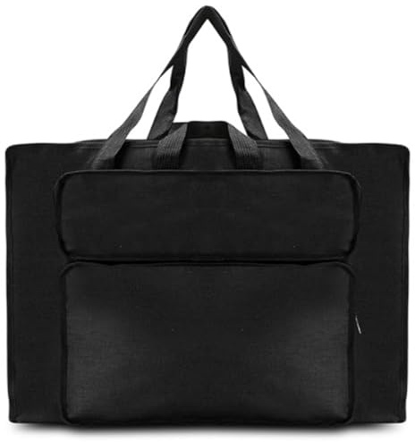 PSNKLMM Sac à Dessin Portable en Toile imperméable de Grande capacité, Format A2/A3, for Artistes, Peinture, Croquis, Dessins(A3)