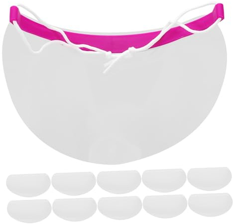 iplusmile 50piezas Protector Ocular Ajustable Para Corte De Cabello Con Banda Elástica Cómoda Para Salón Protección Contra Spray y Pestañas Protector De Ojos Suave y Adaptable