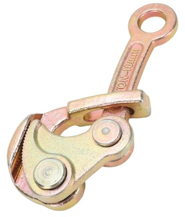 CCYLEZ Poignée D'extracteur de Câble de 0,5 Tonne, Pince de Traction de Câble en Acier, avec Mâchoire de sécurité Anti-pincement, pour Redresser le Fil D'acier et le Fil toronné en