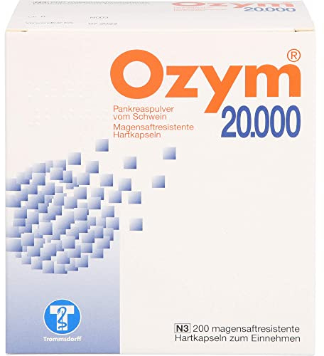 Ozym 20.000 Hartkapseln Magensaftr.