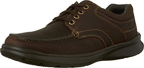 Clarks Herren Cotrell Edge Derby, Braun Fettig, 45 EU