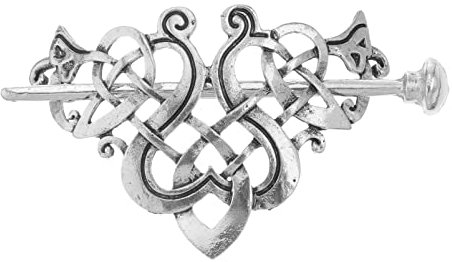 SOLUSTRE Keltische Haarspange Haarnadel Vintage Keltische Knoten Haarspange Metall Haarspange Haarspangen Haarschmuck für Frauen Mädchen