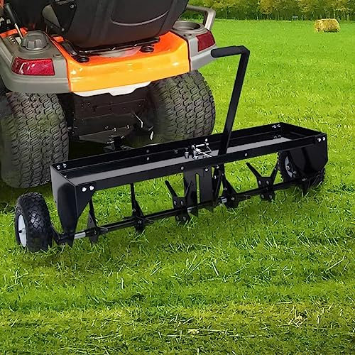 SKM Aireador de césped para cortacésped Ride-on 102 cm,Casa y jardín,Jardín,Maquinaria de jardinería,Aireadores y sopladores de césped,147892