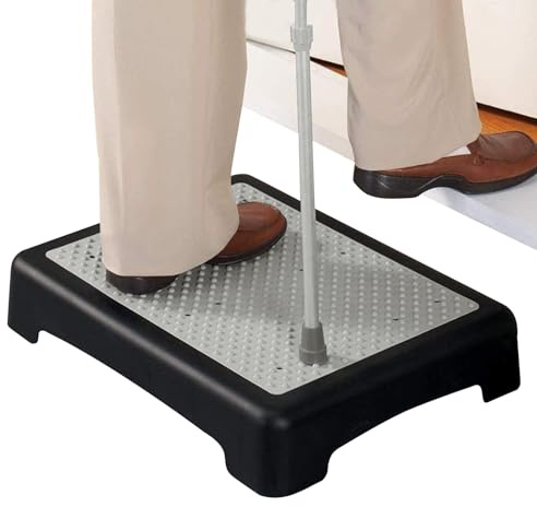 Tanxier Scalino per Letto - Scalini per Adulti | Scalino Portatile Leggero capacità 180 kg per Casa Cucina Bagno Palestra Interno Esterno Ausilio Anziani
