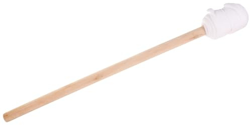 Artibetter Torcia da Campeggio Portatile Design Creativo Delicato in Legno e Stoffa Luce per Esterno per Campeggio e Attività All'aperto