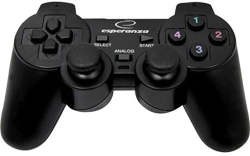 Esperanza EG102 periferica di gioco, gamepad, Nero