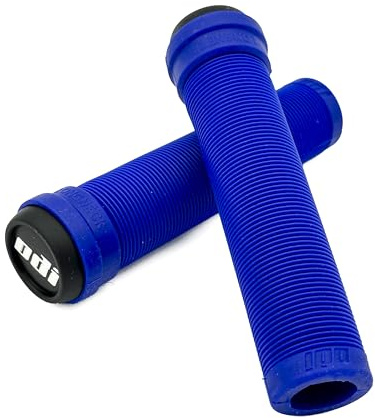 ODI MX Longneck SL No Flange Grip, Blue, 143mm