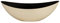 Meinposten Pflanzschale Olivia Blumentopf Champagner Kunststoff Blumenschale Pflanztopf Schale (Maße: 33,5 x 11 cm (klein))