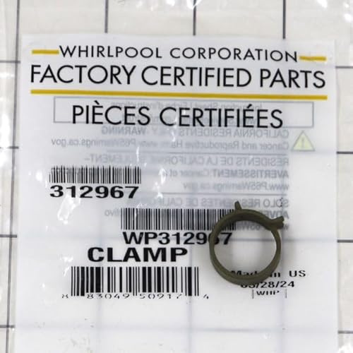 WP312967 Dryer Blower Wheel Clamp