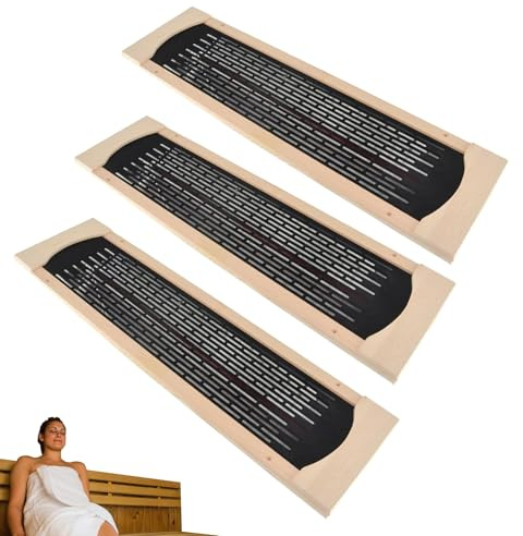 Tubo riscaldante a infrarossi in ceramica per sauna, pannello riscaldante per spa domestica, tubo riscaldante a infrarossi da 350 W per bagno turco con protezione, per casa, hotel(3pcs)