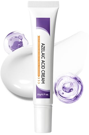 Azelaic Acid Creme 20g,Azelainsäure Creme für Verfeinert Unebene Haut,Pigmentierung Vermindern,Hautbild verbessern,Feuchtigkeitscreme Gesicht für Trockene Haut,Gesichtspflege,Tagescreme & Nachtcreme