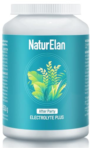 Elektrolyte After Party - 60 Kapseln für Party mit Elektrolyten, Pflanzenextrakten und Vitaminen, Vegen, Ohne Zusätze, in Deutschland produziert