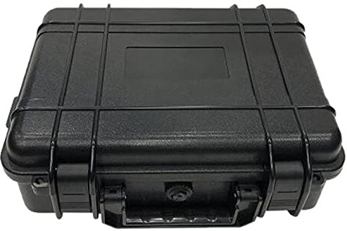 ZAANU Caja de Herramientas Caja de Almacenamiento de plástico para Llevar a Mano Caja de Herramientas de Hardware Organizador Resistente y Duradero para fotografía al Aire Libre Caja de