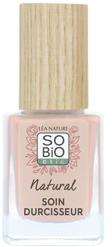 SO'BIO ÉTIC Nagelhärter Bio – Natürliche Maniküre | Quarz | schützt, repariert und stärkt den Nagel | pflanzliches Keratin & Bio-Rizinusöl | Vegan | Made in France | 11 ml