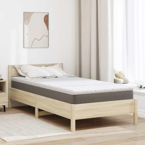 Coprimaterasso in Schiuma PU, Supporto Equilibrato per Comfort Quotidiano, Coprimaterasso, proteggi materasso, Adatto per Camera da Letto e Zona Notte, Bianco, 200x90x5 cm