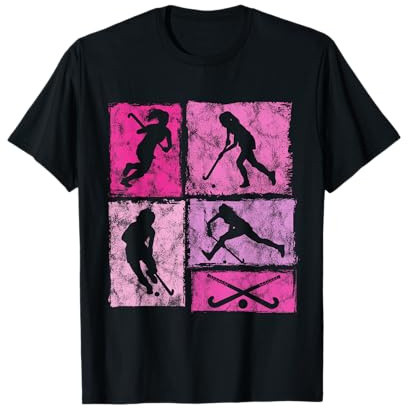 Hockey sur Gazon pour Jeunes Enfants, Femmes, Filles T-Shirt