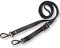 Josephine Osthoff - SCHULTERRIEMEN Echtleder Ersatzriemen Gurt Crossbody Strap Ersatz 135 cm Länge 2 cm Breite, Farbe:Marine/Silber