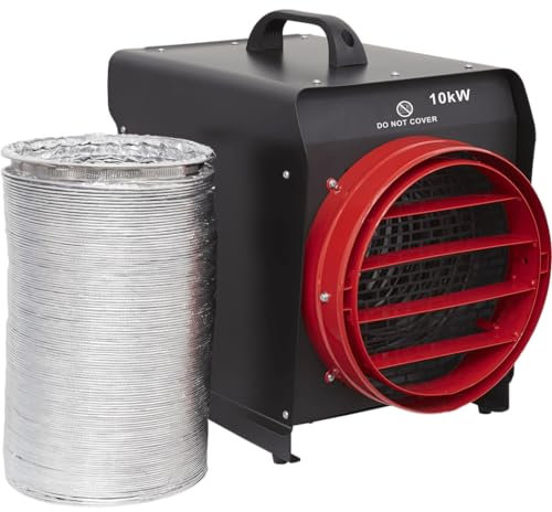 Calefactor industrial para ventiladores de 10 kW