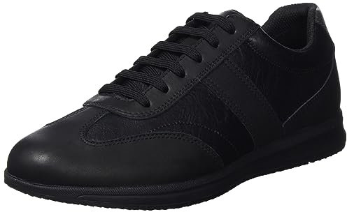 Geox U Avery B, Zapatillas Hombre, Negro 02, 40 EU