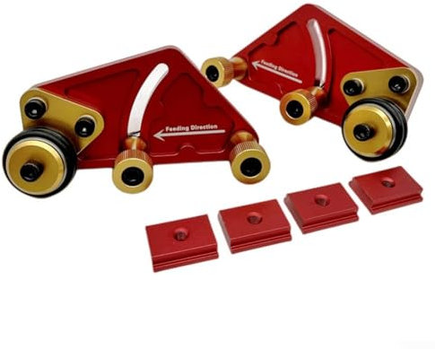 Kugellager-Rollenzuführung, Aluminium-Press-Feeder, Profilzaun, Holzbearbeitung, Frästisch, Schiebewerkzeuge für Drama, Bandsäge