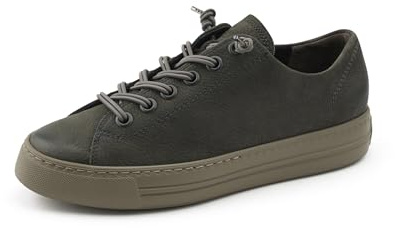 Paul Green Zapatillas bajas para mujer 5417-076 – Plantilla intercambiable para plantillas – Zapatillas deportivas elegantes City – Zapatos de mujer con cordones, Gris 48x, 38 EU