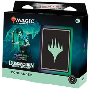 Magic: The Gathering Duskmourn: House of Horror Commander Deck - Death Toll