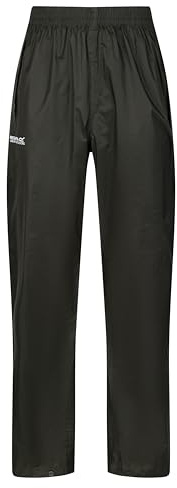 Regatta Uomo Pantaloni da Pioggia, Normale, Nylon, Bayleaf, L