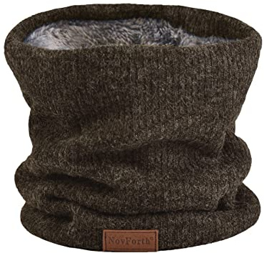 NovForth - Tour de cou d'hiver pour homme et femme - Écharpe de ski - Cache-cou - Écharpe faciale - Écharpe en polaire, écharpe tube, masque de guêtre, coupe-vent - Écharpe circulaire