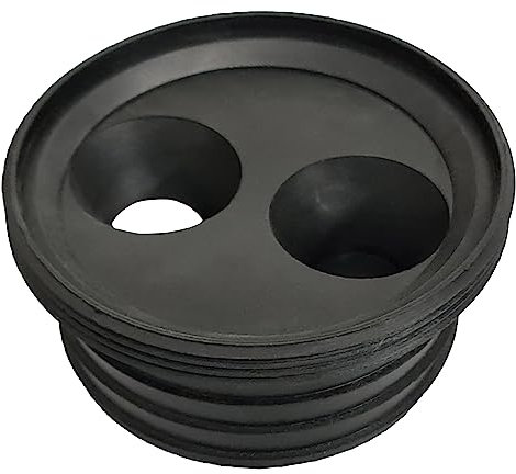 110mm Flexible Rubber Reducer for 32/40 to 110 Soil Drainage Connectors | Waste Pipe Fitting