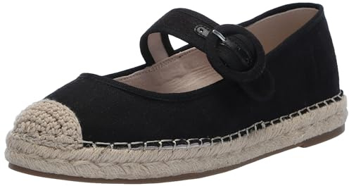 Bandolino Women's Pannie Flat, Black 001, 7.5
