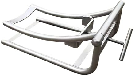 Elevador Rueda Trasera Soporte Moto - Cambio Neumáticos 60kg Ajustable Acero ATV | Gato Reparación Robusto Garaje Taller Mantenimiento Herramienta 38x24x16cm Duradero
