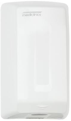 Mediclinics M04A - Smart Flow Automatischer Händetrockner 1100 Watt, Farbe:Weiß